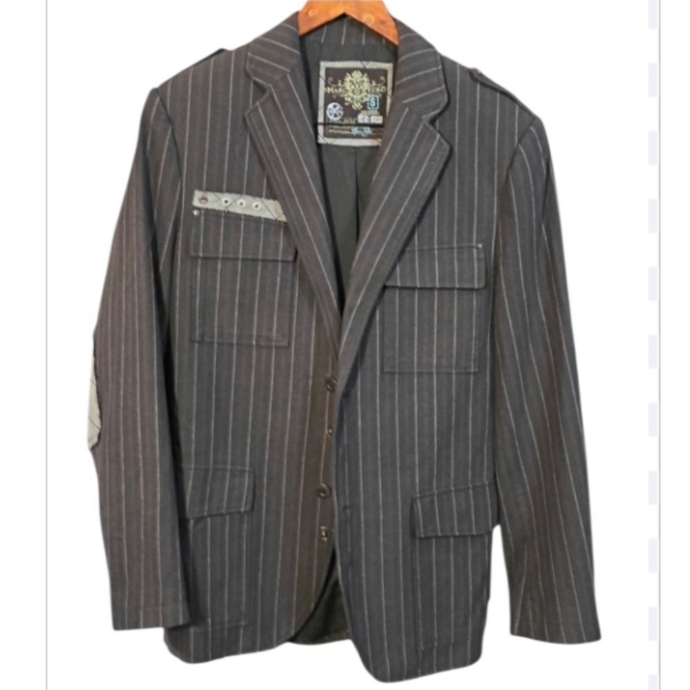 Marc Ecko Pinstripe Jacket